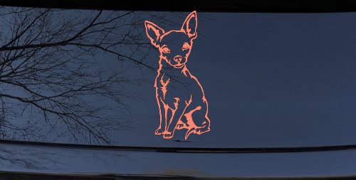 Chihuahua dog Car or Truck Window Decal Sticker