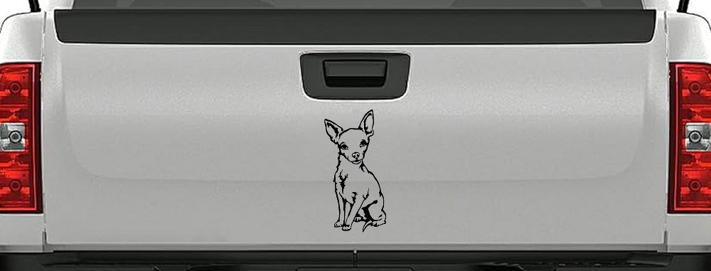 Chihuahua dog Car or Truck Window Decal Sticker