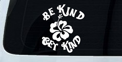 Be Kind Get Kind Flower Inspirational Car or Truck Window Decal Sticker