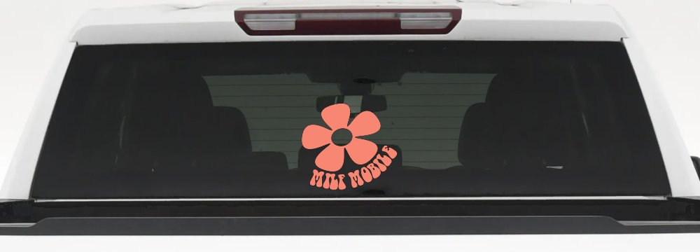 MILF Mobile Funny Car or Truck Window Decal Sticker