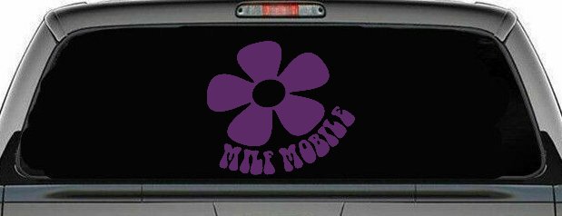 MILF Mobile Funny Car or Truck Window Decal Sticker
