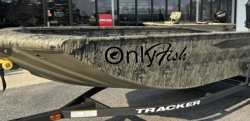 Only Fish Funny Fishing Car or Truck Window Decal Sticker