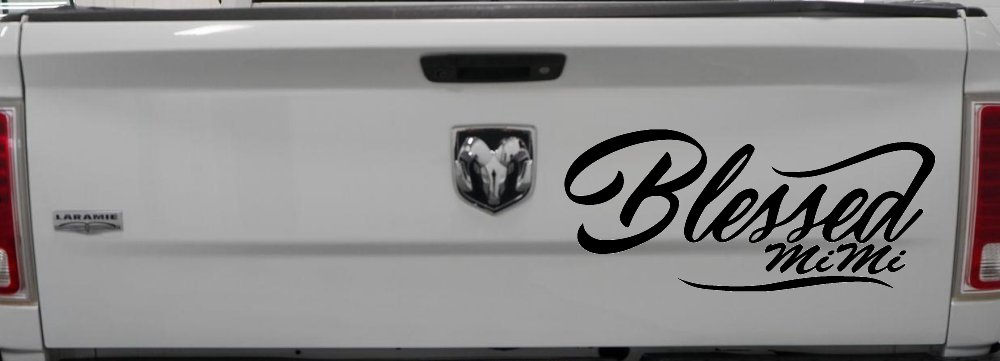 Blessed MiMi Car or Truck Window Decal Sticker