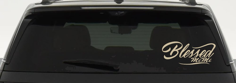 Blessed MiMi Car or Truck Window Decal Sticker