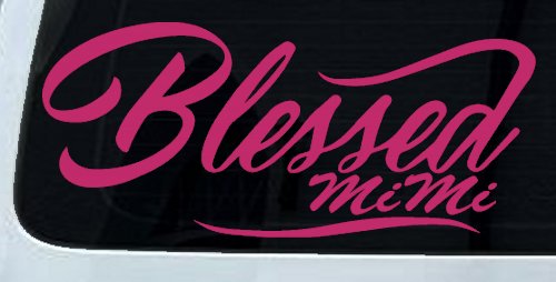 Blessed MiMi Car or Truck Window Decal Sticker
