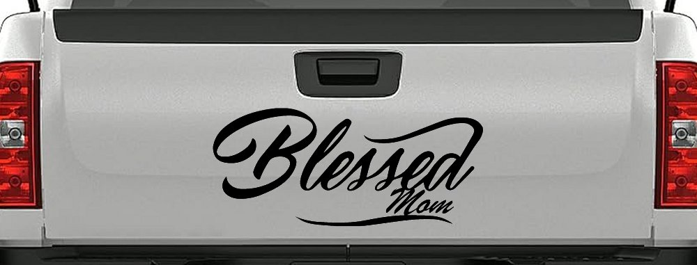 Blessed Mom Car or Truck Window Decal Sticker