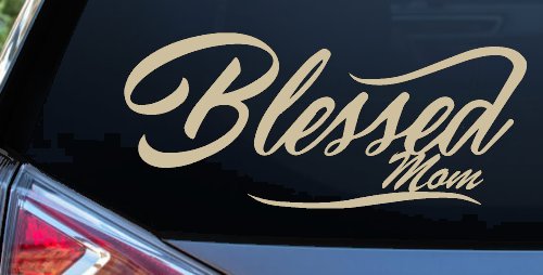 Blessed Mom Car or Truck Window Decal Sticker