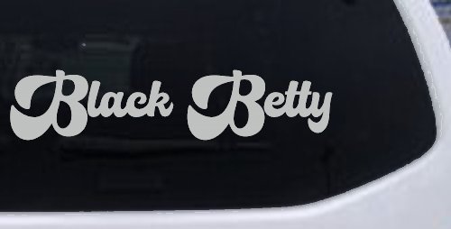 Black Betty Car or Truck Window Decal Sticker