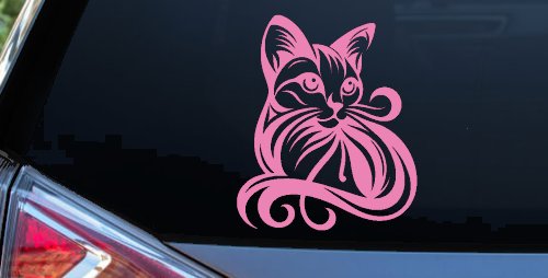 Swirl Cat Car or Truck Window Decal Sticker