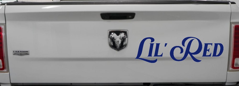 Lil Red Car or Truck Window Decal Sticker