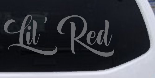 Lil Red Car or Truck Window Decal Sticker