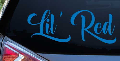 Lil Red Car or Truck Window Decal Sticker