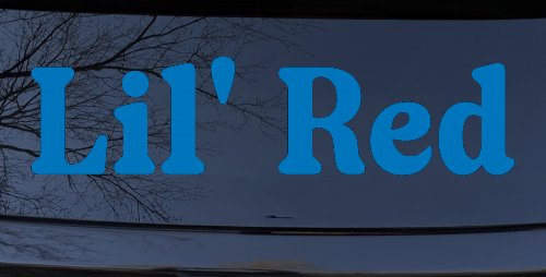 Lil Red Car or Truck Window Decal Sticker
