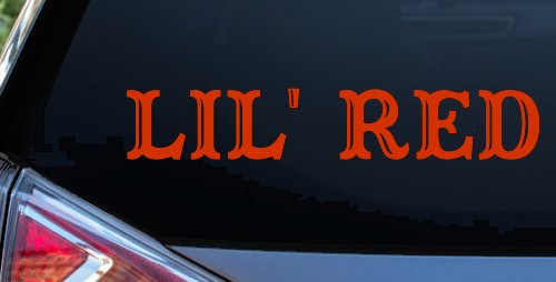 Lil Red Car or Truck Window Decal Sticker