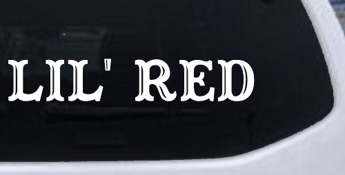 Lil Red Car or Truck Window Decal Sticker