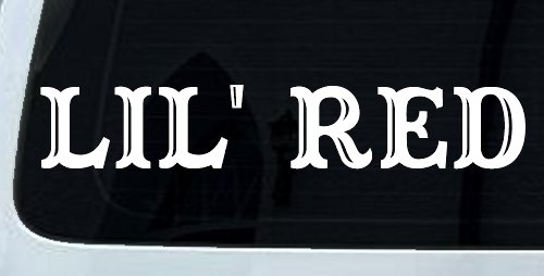 Lil Red Car or Truck Window Decal Sticker
