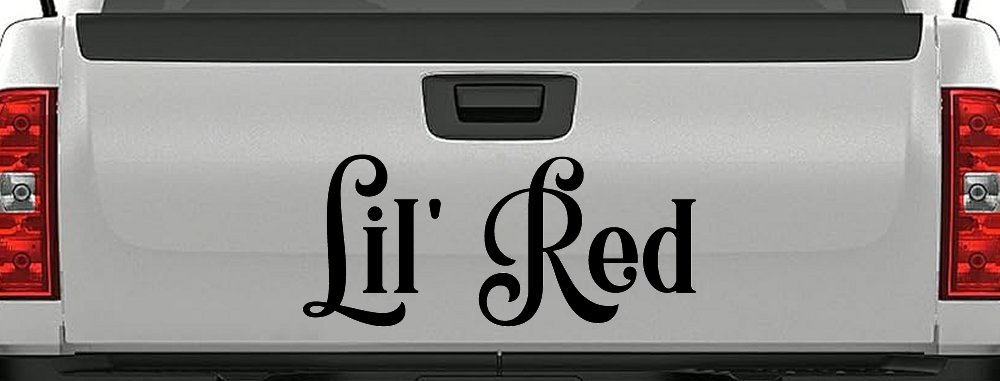 Lil Red Car or Truck Window Decal Sticker