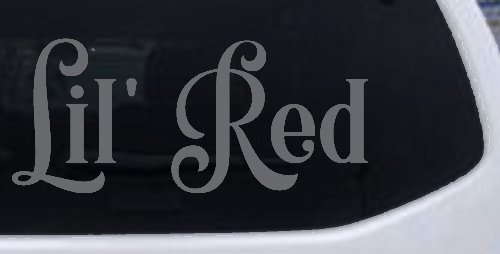 Lil Red Car or Truck Window Decal Sticker