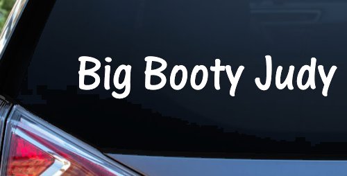 Big Booty Judy Car or Truck Window Decal Sticker