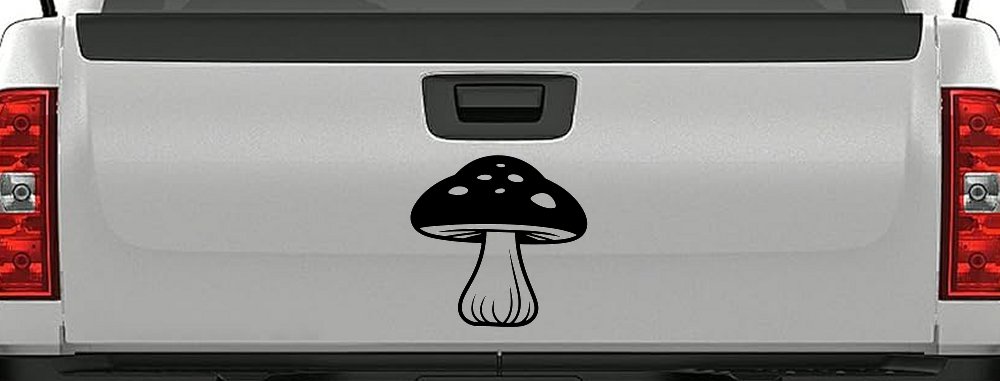 Mushroom Car or Truck Window Decal Sticker