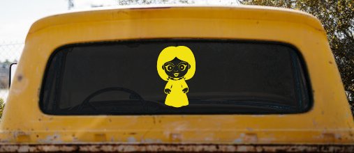 Tiffany Bride of Chucky Horror Kid Gothic Halloween Car or Truck Window Decal Sticker