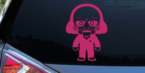Jigsaw Horror Kid Gothic Halloween Car or Truck Window Decal Sticker