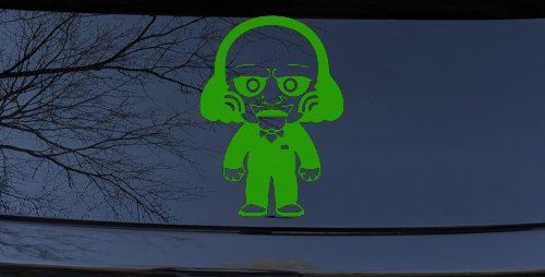 Jigsaw Horror Kid Gothic Halloween Car or Truck Window Decal Sticker