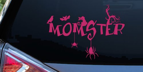 Momster Gothic Halloween Car or Truck Window Decal Sticker