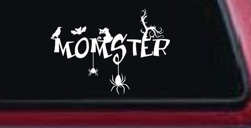 Momster Gothic Halloween Car or Truck Window Decal Sticker