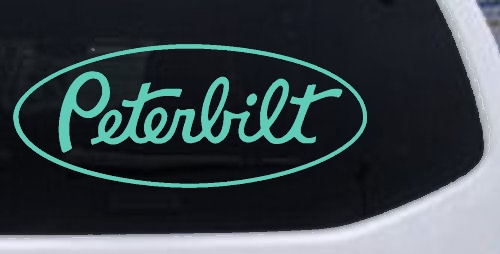 Peterbilt Car or Truck Window Decal Sticker