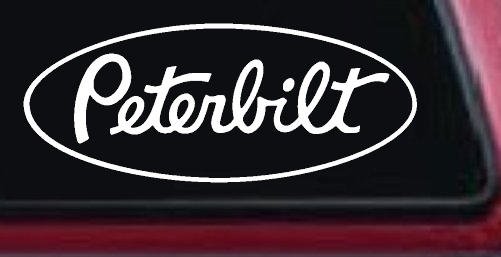 Peterbilt Car or Truck Window Decal Sticker