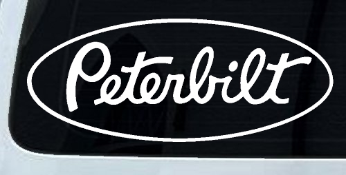 Peterbilt Car or Truck Window Decal Sticker