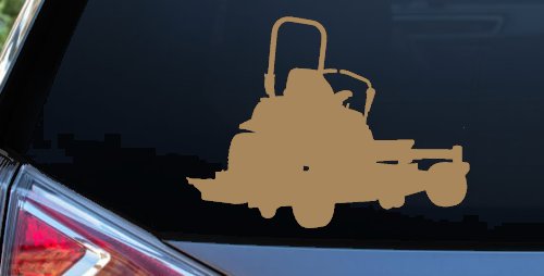 Zero Turn Lawn Mower Car or Truck Window Decal Sticker