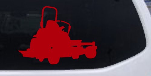Zero Turn Lawn Mower Car or Truck Window Decal Sticker