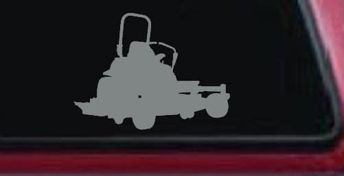 Zero Turn Lawn Mower Car or Truck Window Decal Sticker