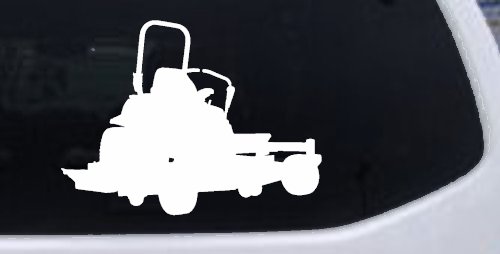 Zero Turn Lawn Mower Car or Truck Window Decal Sticker