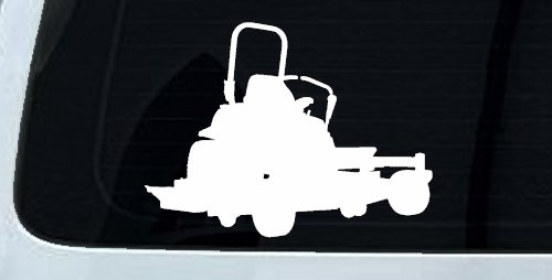 Zero Turn Lawn Mower Car or Truck Window Decal Sticker