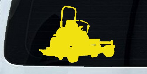 Zero Turn Lawn Mower Car or Truck Window Decal Sticker