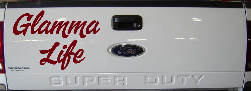 Glamma Life Vinyl Car or Truck Window Decal Sticker (Burgundy)