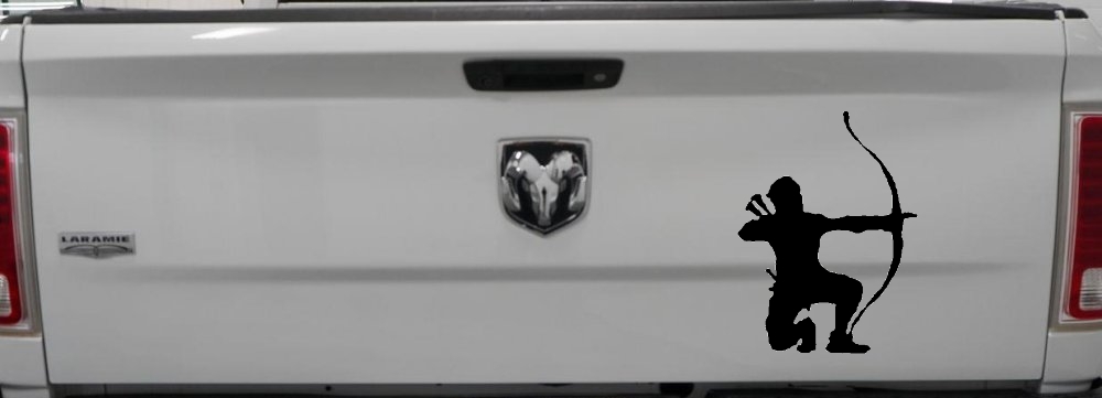 Bow Hunter Hunting Car or Truck Window Decal Sticker