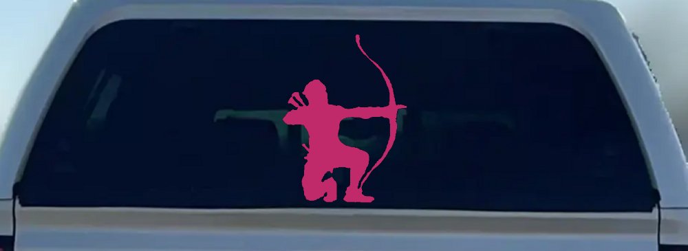 Bow Hunter Hunting Car or Truck Window Decal Sticker