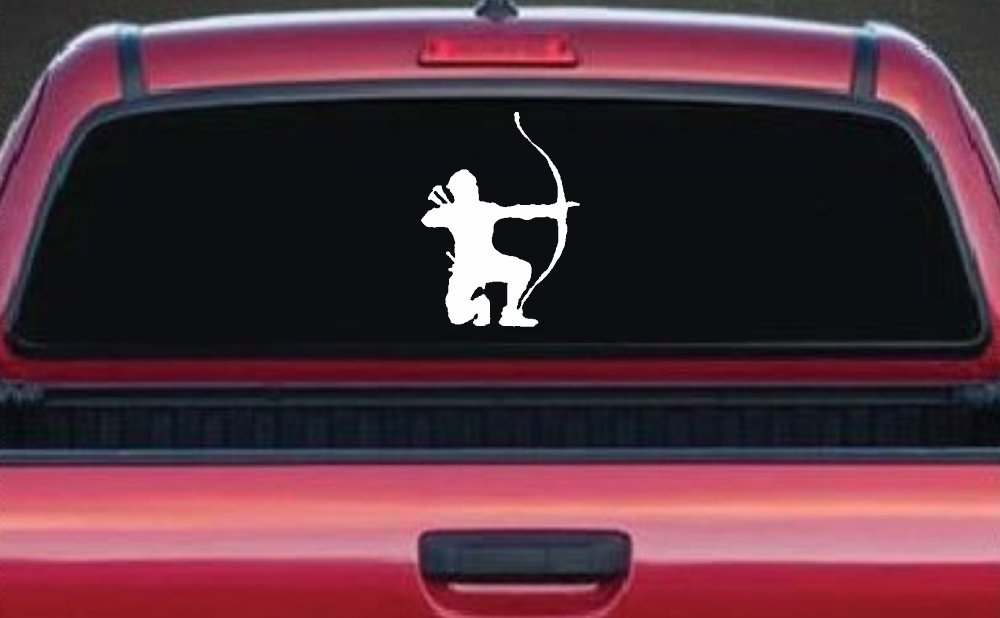 Bow Hunter Hunting Car or Truck Window Decal Sticker
