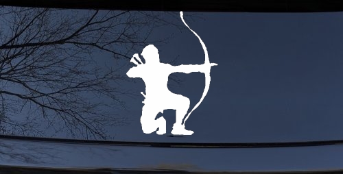 Bow Hunter Hunting Car or Truck Window Decal Sticker