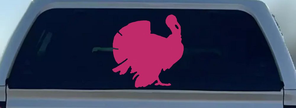 Turkey Animals Car or Truck Window Decal Sticker