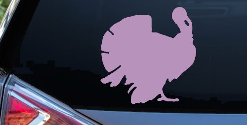 Turkey Animals Car or Truck Window Decal Sticker (Lilac)