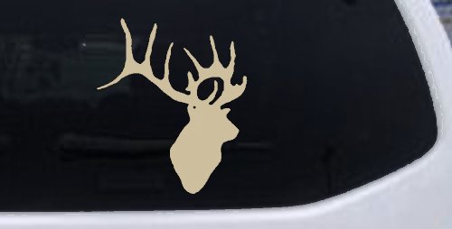 Deer Hunting Car or Truck Window Decal Sticker (Desert Sand)