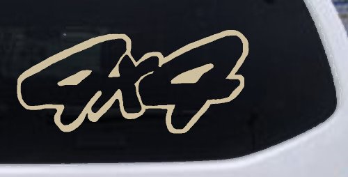 4 X 4 Off Road Car or Truck Window Decal Sticker