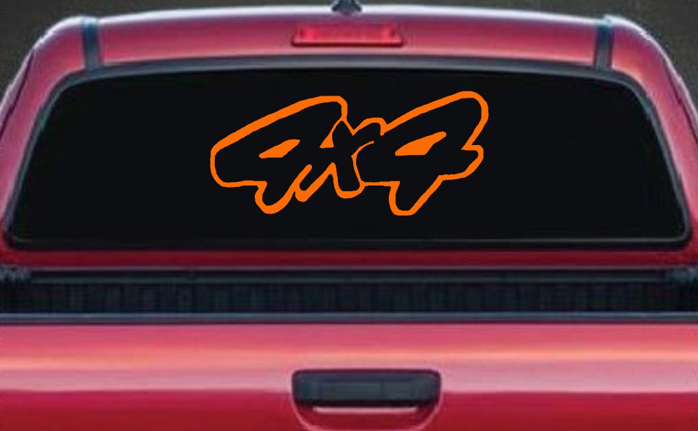 4 X 4 Off Road Car or Truck Window Decal Sticker