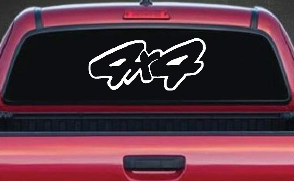 4 X 4 Off Road Car or Truck Window Decal Sticker