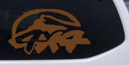 4 X 4 Off Road Car or Truck Window Decal Sticker (Copper)